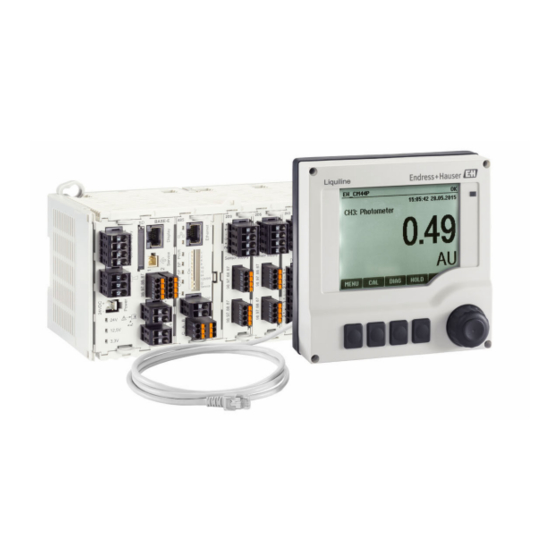 Endress+Hauser Liquiline CM44P Manual De Instrucciones