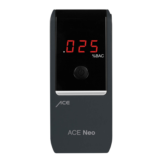 ACE Instruments ACE Neo Manual De Instrucciones