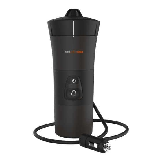 Handpresso handcoffee auto Manual De Instrucciones