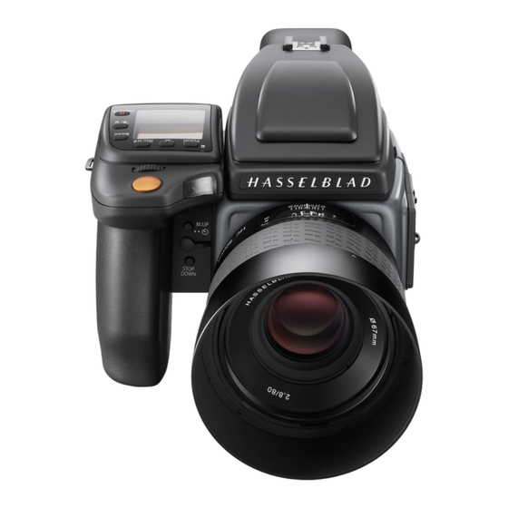 Hasselblad H6D Guia Del Usuario