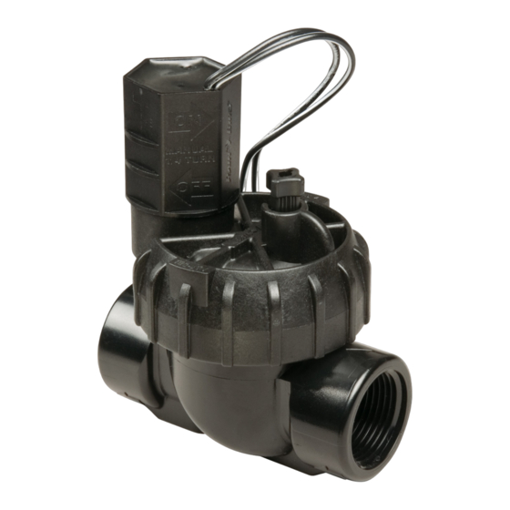 Rain Bird JTV Serie Instrucciones Para Instalar