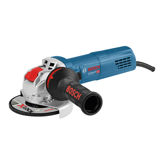 Bosch Professional GWX 9-115 Manual Original