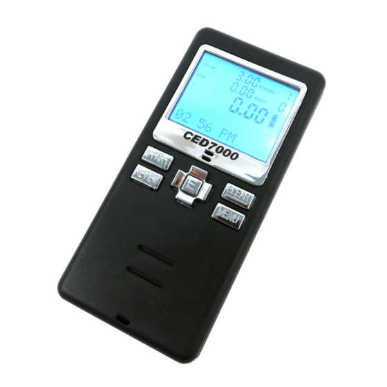 CED 7000 Manual Del Usuario