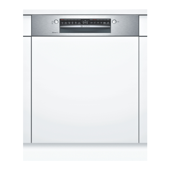 Bosch SMI4HCS48E Manual De Usuario