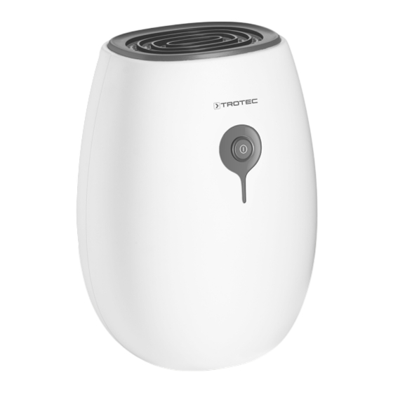 Trotec TTP 1 E Manual De Instrucciones