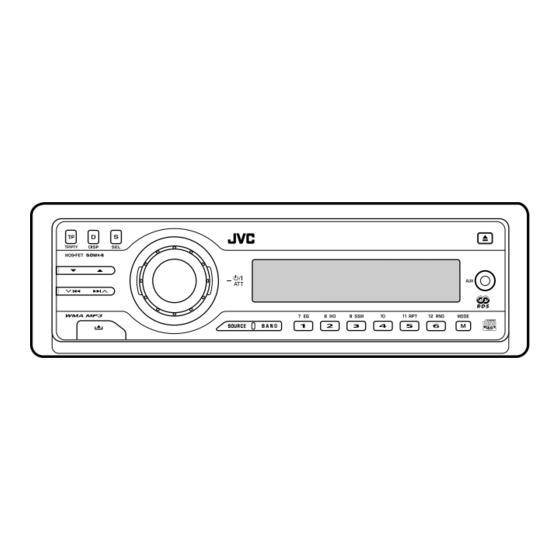 JVC KD-G612 Manual De Instrucciones