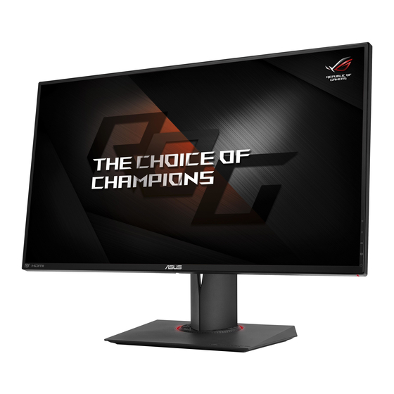 Asus PG278QR Guia Del Usuario