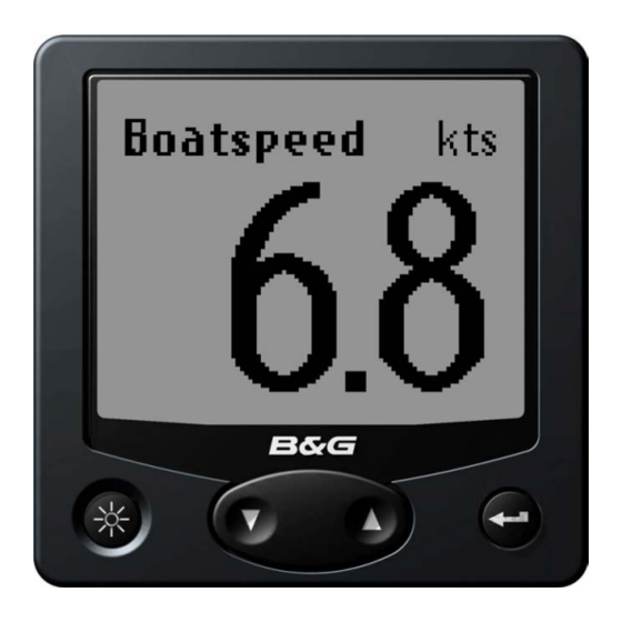B&G H1000 Manual Del Usuario