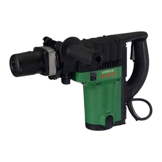 Hitachi DH 40YB Instrucciones De Manejo