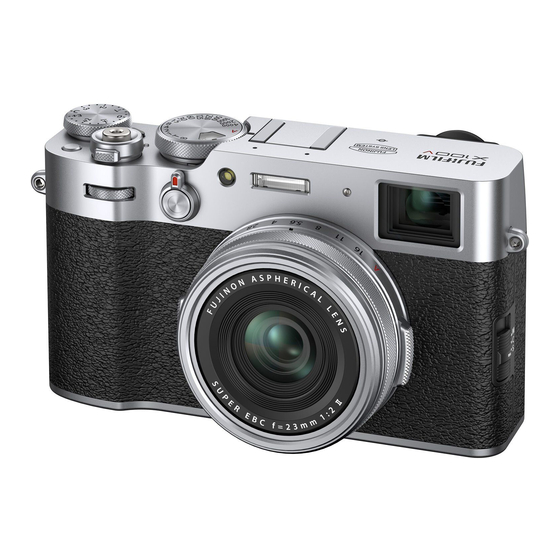 FujiFilm X100V Manual De Instrucciones