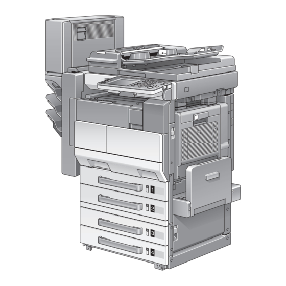 Konica Minolta bizhub 350 Guía Rápida
