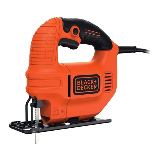 Black+Decker KS501 Manual De Instrucciones