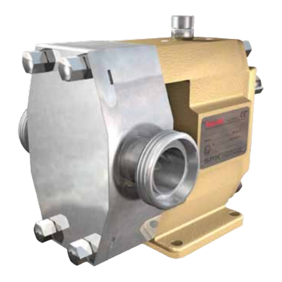 Johnson Pump SPX TopLobe Manual De Instrucciones