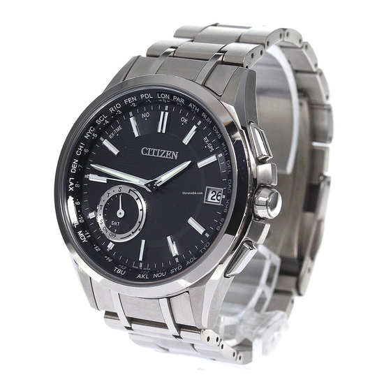 Citizen F150 Manual De Instrucciones