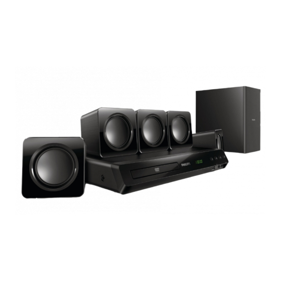 Philips HTD3514 Manual Del Usuario