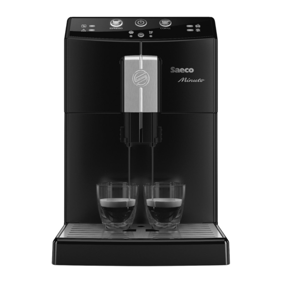 Saeco Minuto HD8760 Instrucciones De Uso