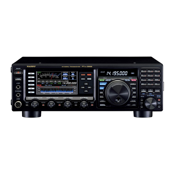 Yaesu FT dx 3000 Manuales