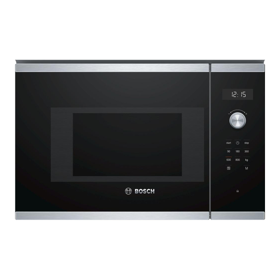 Bosch BFL524MS0 Instrucciones De Uso