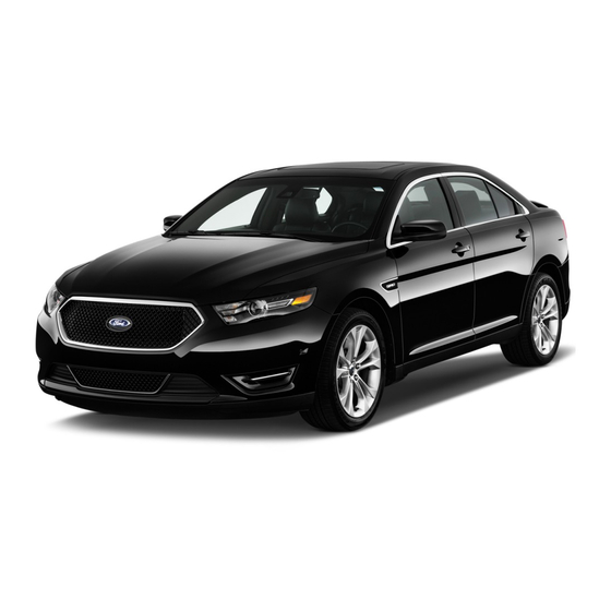 Ford TAURUS 2016 Manual Del Propietário
