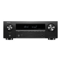 Denon AVR-X580BT Manual Del Usuario