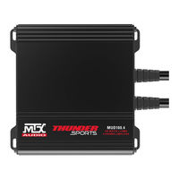 MTX Audio MUD100.4 Manual Del Propietário