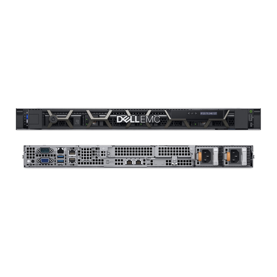 Dell EMC PowerEdge R6515 Manual De Instalación Y Servicio