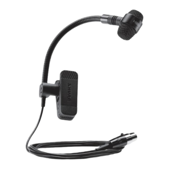 Shure PGA 98H Guia Del Usuario