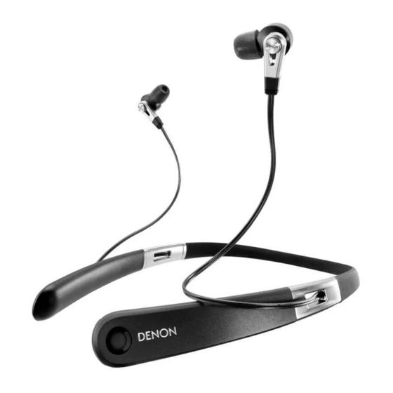 Denon AH-C820W Manual Del Usuario