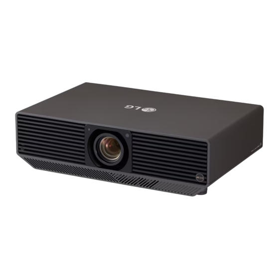 LG ProBeam BU70QGA Manual Del Usuario