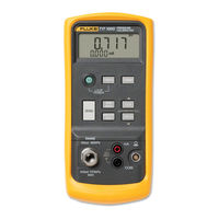 Fluke 717 30G Instrucciones