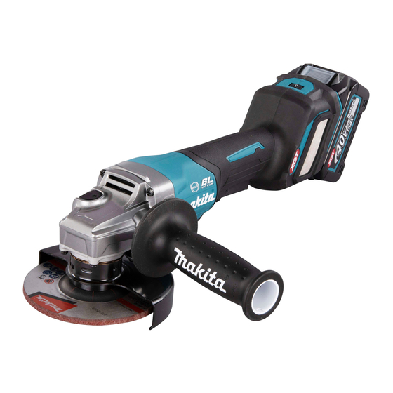 Makita GA027G Instrucciones Originales