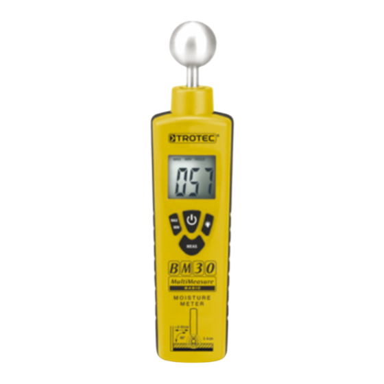 Trotec BM30 Manual De Instrucciones