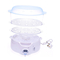 Tesco 3TDS08 - Vaporera de 3 niveles con control digital - Manual