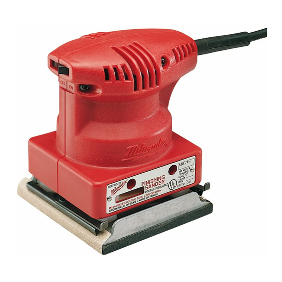 Milwaukee 6016 Manual Del Operador