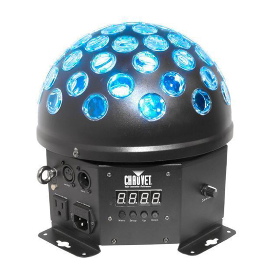 Chauvet DJ Hemisphere 5.1 Guía De Referencia Rápida