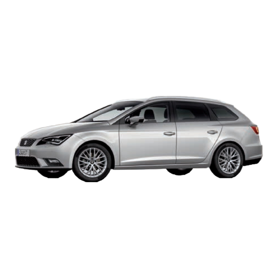 Seat Leon 2014 Manual De Instrucciones