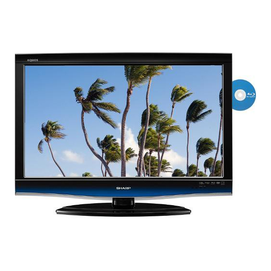 Sharp AQUOS LC-32BD60U Instrucciones