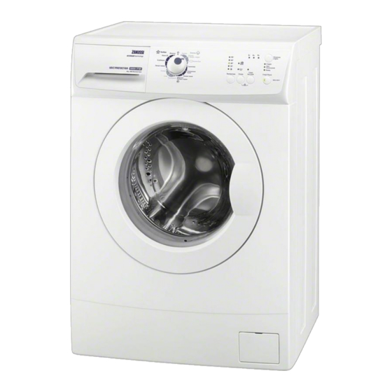 Zanussi ZWY 1106 Manuales