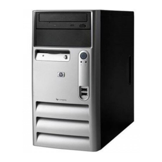 HP Compaq d220 Instalación Rápida Y Guía De Introducción