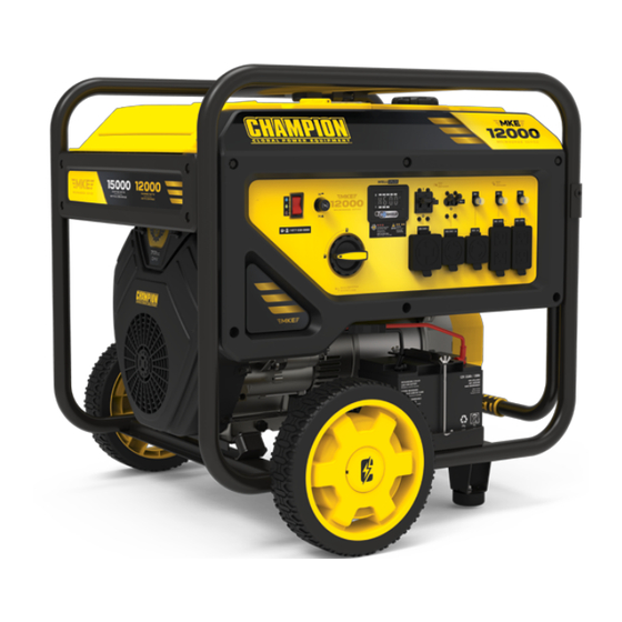 Champion Global Power Equipment 201160 Guia De Inicio Rapido