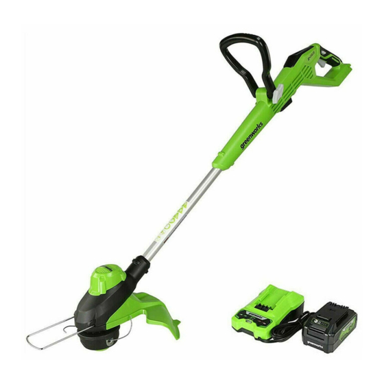 GreenWorks ST24L00 Manual Del Operador
