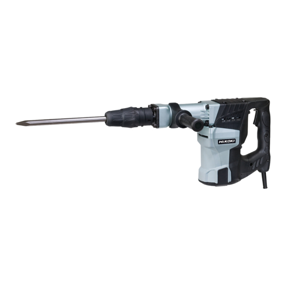 HIKOKI H 60MC Instrucciones De Manejo
