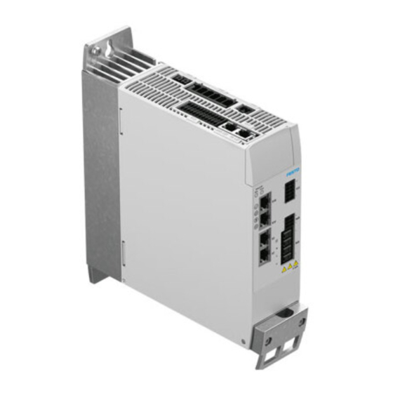 Festo CMMT-AS-C2-11A-P3 Serie Manual De Montaje Y Instalacion