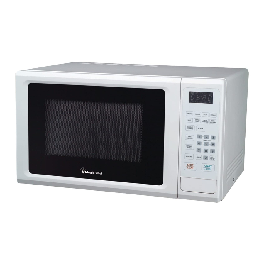 Magic Chef MCM1110W/B Manual De Instrucciones