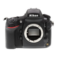 Nikon D800 Manual Del Usuario