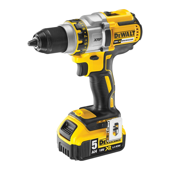 DeWalt DCD990 Manual De Instrucciones