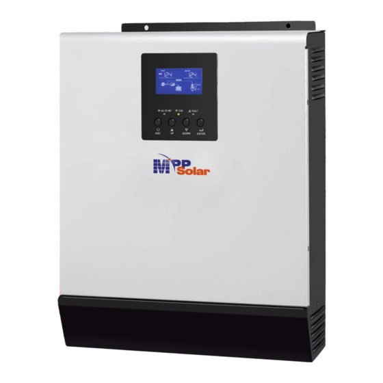 MPP Solar 1KVA MS Manual De Usuario