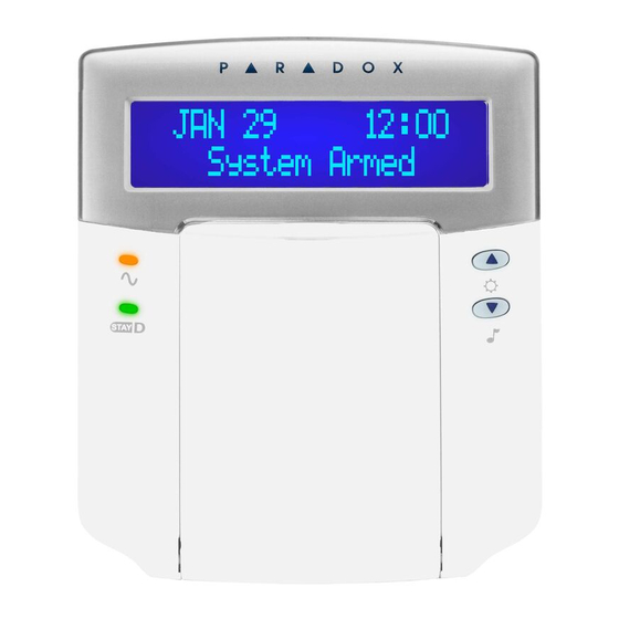 Paradox K32LCD+ Inicio Rápido