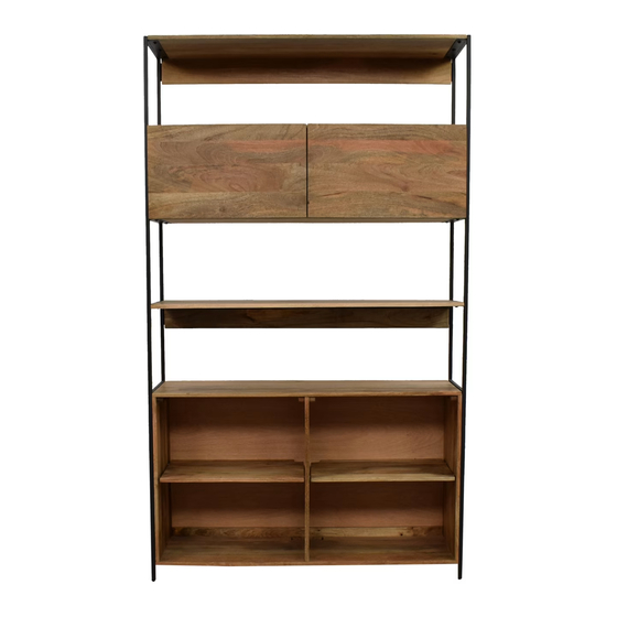 West Elm Industrial Modular Storage Desk 49 Instrucciones De Ensamblaje