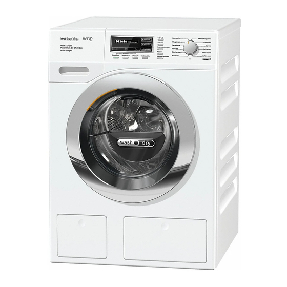 Miele WTZH 730 WPM Instrucciones De Manejo